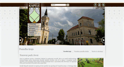 Desktop Screenshot of kapele.si